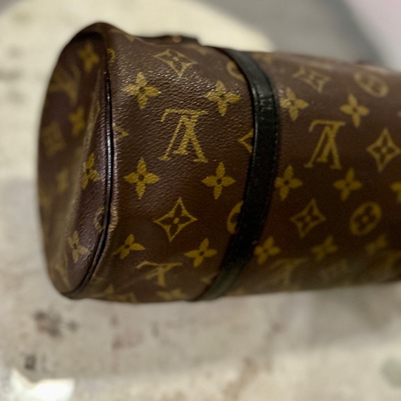 Authentic Louis Vuitton Satchel Bag Papillon 30 Monogram LV Handbag Vintage - Picture 7 of 13